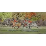 Paul Brown, To Len and Marilyn - Best of Luck - Paul, Watercolor on Paper