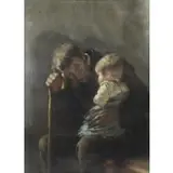 Hermann Kaulbach, H. K. 95, Oil on Canvas
