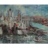 Maxim Kopf, New York Harbor 1943