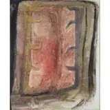 Mohan Samant, Kaveri- Bhanga, 1963, Mixed Media on Canvas "Kaveri- Bhanga" 1963-64