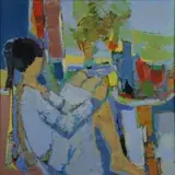 Gabriel Godard, Jeune-Fille Assise