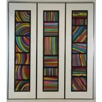 Sol LeWitt, Bands of Color 1997, Set of 3 Aquatints
