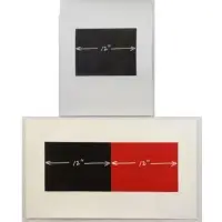 12 by Mel Bochner, Two Signed Etchings and Aquatints, sold Sep 2016