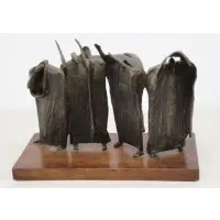 Luise Kaish, Procession, Bronze