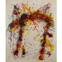 Toward Disappearance by Sam Francis, Color Silkscreen "Toward Disappearance", sold Aug 2016