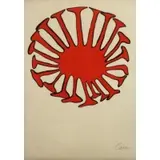 Walking Sun by Alexander Calder, Lithograph, sold Aug 2016