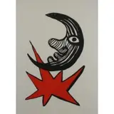 Edition 76 of 100 by Alexander Calder, Pencil Signed Lithograph, sold Aug 2016