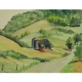 Adolf Dehn, Singed lower right