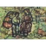 Faibich Zarfin, Untitled, Oil on Board