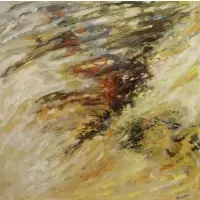 Géula Dagan, Limites de la Mer, Oil on Canvas