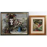 Jean Calogero, Untitled, Two Oils on Canvas