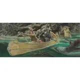 Robert Fawcett, F, Gouache on Paper Illustration