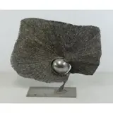Slavko Tihec, Sculpture with Low Pith, Signed on base