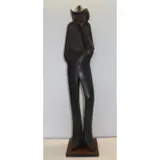 Bill Prokopiof, Bill Prokopiof (American, active in Alaska, 1944 - 1999), Bronze Cowboy