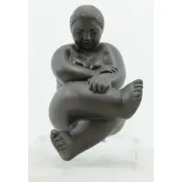 Kati Paldi, Seated Female Nude, Bronze