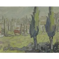 Shmuel Lamm, Ramat Gan, Oil on Canvas