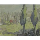 Shmuel Lamm, Ramat Gan, Oil on Canvas