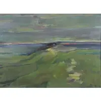 Trude Wiesen, Inlet, Oil on Canvas "Inlet"