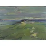 Trude Wiesen, Inlet, Oil on Canvas "Inlet"