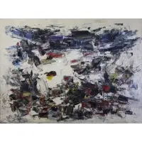 Norman Carton, Sierra Heights, 1955, Oil on Canvas