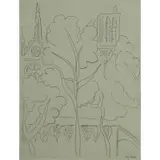 La Cite, Notre Dame by Henri Matisse, Etching "La Cite, Notre Dame" From "Paris" 1937, edition of 500, sold Jun 2016