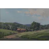Gary Fifer, Spring Landscape, Oil on Canvas