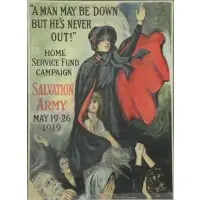 Frederick Duncan, Untitled, Salvation Army Poster