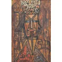 Walter Sanford, Untitled, Oil on Board