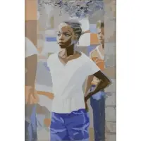 Ernest Crichlow, The Summer, 1980, Oil on Board