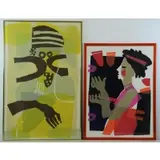 Lloyd McNeill, Pieces for Peace, Two Color Lithographs