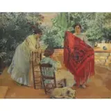 Teodoro Andreu, T. Andreu / Alzira Valencia 1914, Oil on Canvas