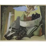 Gino Severini, Pochoir, Pencil signed lower right, numbered 25/300 lower left
