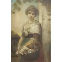 Anton Brentano, Untitled, Oil on Canvas