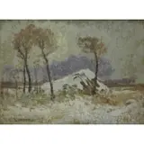 Ernest Lawson, Winter Landscape