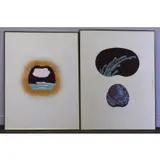 Sven Lukin, Untitled, Two 1973 Silkscreens