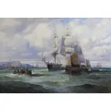 William Thornley, British Ships Near the Coast