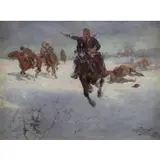 Ede Lengyel-Rheinfuss, Strypa Front, Oil on Canvas