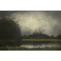 James E. Stuart, Napa Valley, Cal, 1936, Oil on Masonite