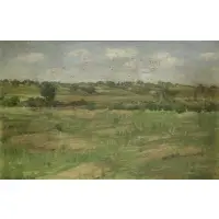 William Merritt Chase, Wm M Chase, Oil on Wood Panel