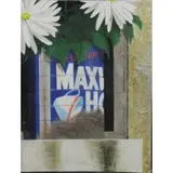 Walter Cade III, Maxwell House Coffee Can, Mixed Media on Canvas