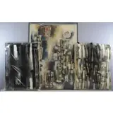 Rosario Moreno, Untitled, 4 Abstract Watercolors on Paper