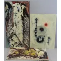Eska Smythe, Eska Smythe, 3 Abstract Oils on Canvas