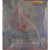 Anthony Martin, Untitled, 1981 Abstract Oil on Canvas