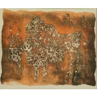 Frederick O'Hara, The Hunt, Lithograph "The Hunt"