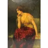 William Oliver, Meditation, Oil on Canvas