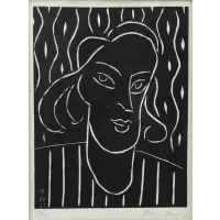 Henri Matisse, Teeny, Pencil signed lower right, numbered 98/100 lower left