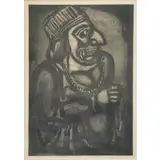 Georges Rouault, We Think Ourselves Kings,, Aquatint and Drypoint