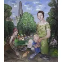 Simka Simkhovitch, Untitled, Oil on Canvas