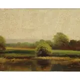 Lucien Neuquelman, Lucien Neuquelman (French, 1909 - 1988), Oil on Canvas Landscape