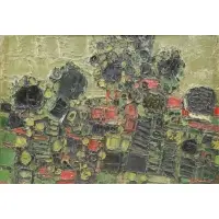 André Cottavoz, Contre Jour Dans Les Arbres,, 1957